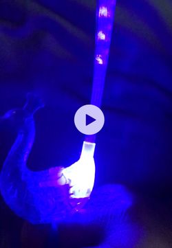 Finger blinking light