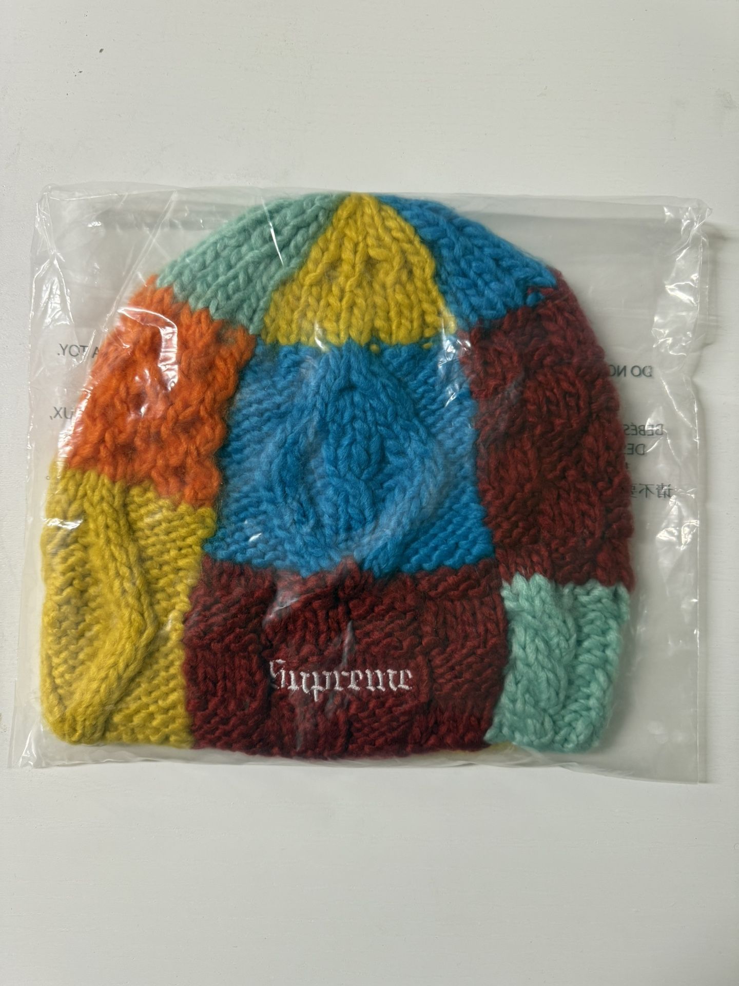 Supreme Block Knit Beanie