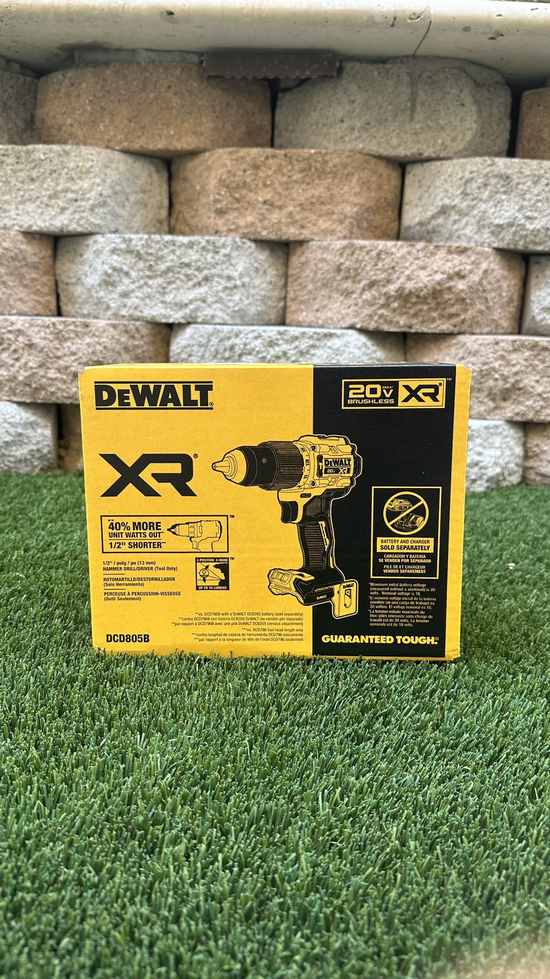 DEWALT XR 1/2-in 20-volt max Variable Speed Brushless Cordless Hammer Drill