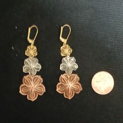 925 Silver Earrings Great Condition 