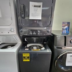 3.8 cu. ft. Washer 5.9 cu. ft. Electric Dryer Combo in Diamond Gray