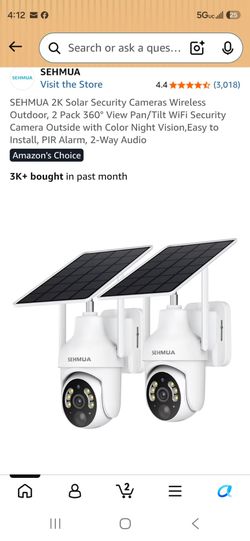 SEHMUA security camera