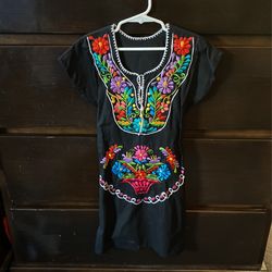 Vestido Mexicano De Niña