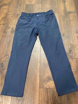 Men’s navy blue nylon pants size 34x29 by Jerry #15