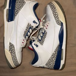 AIR JORDAN 3s TRUE BLUE SIZE 12