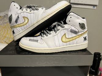 Air Jordan 1 Opening Day White “barons”