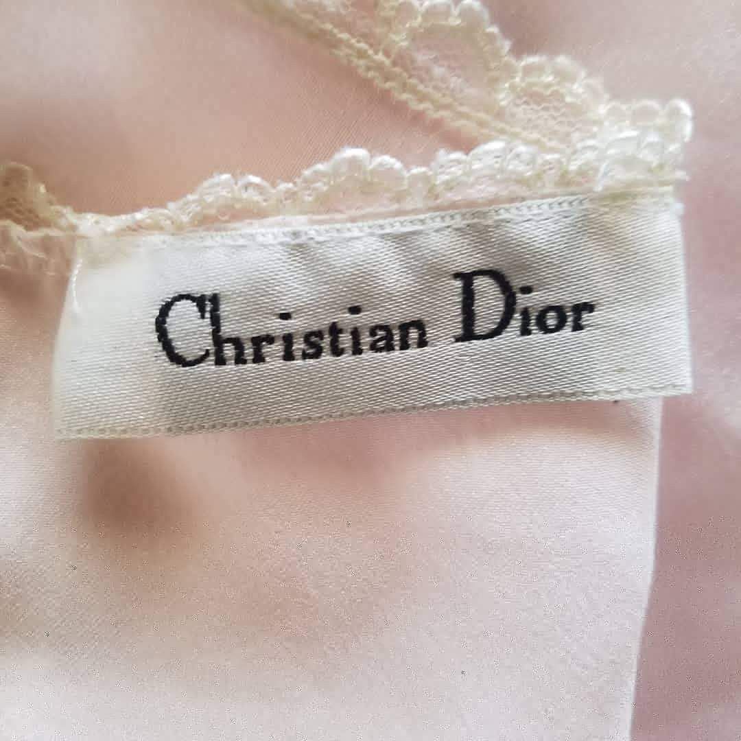 Vintage Christian Dior nightgown slip lingerie