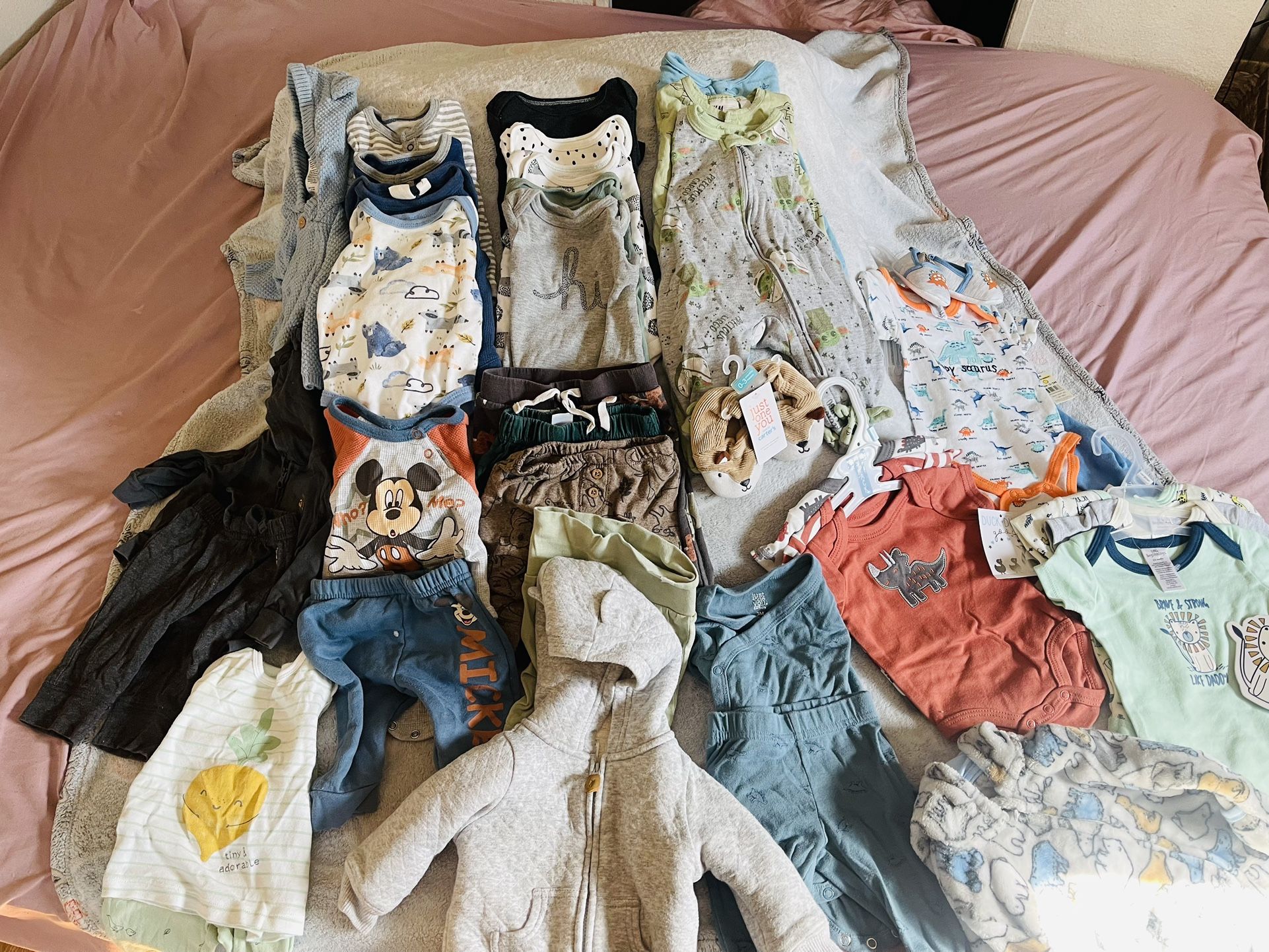 Baby Boy 0-3 Months Clothes 