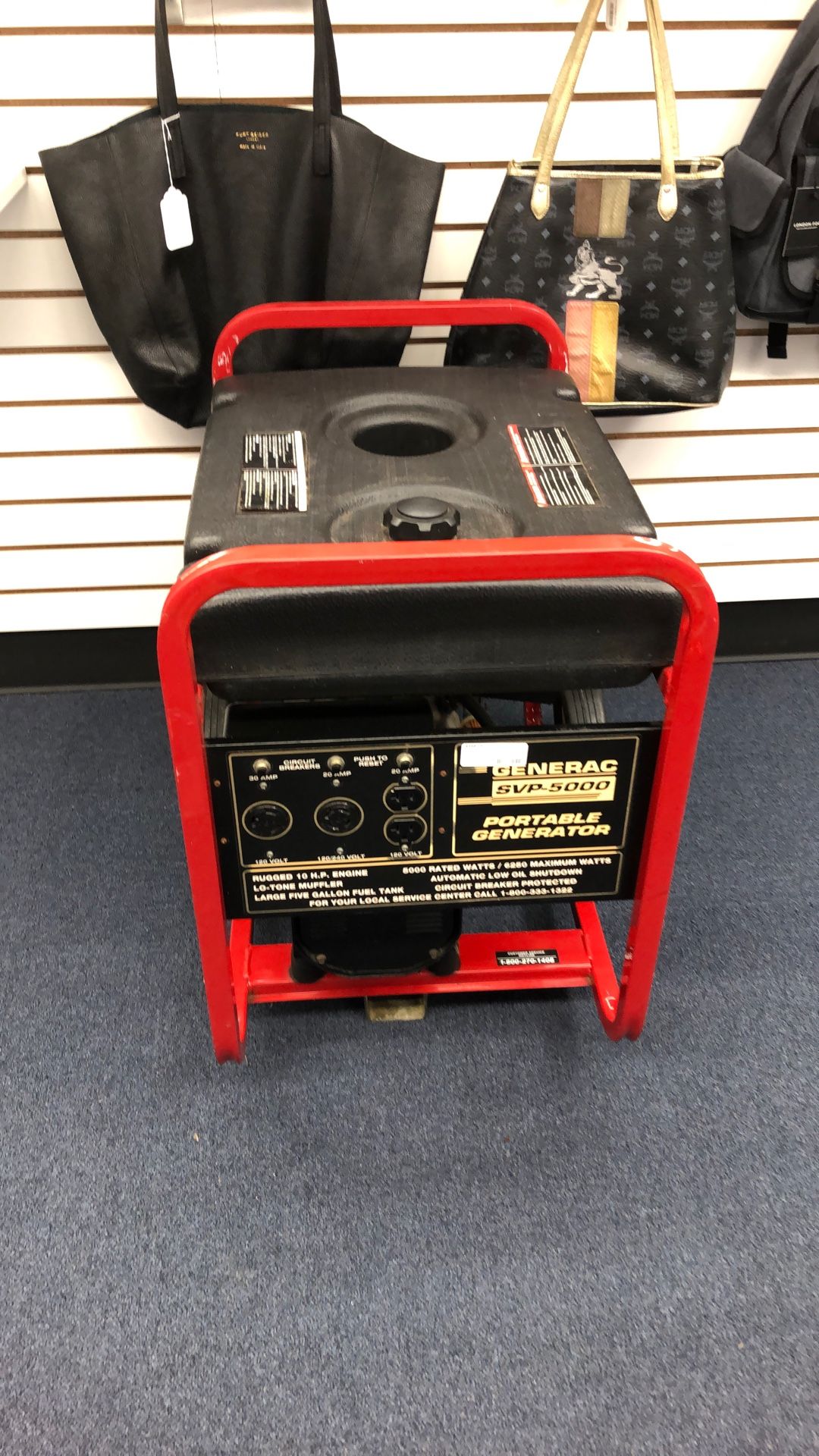Generac SVP-5000 Portable Generator With 10-HP Engine