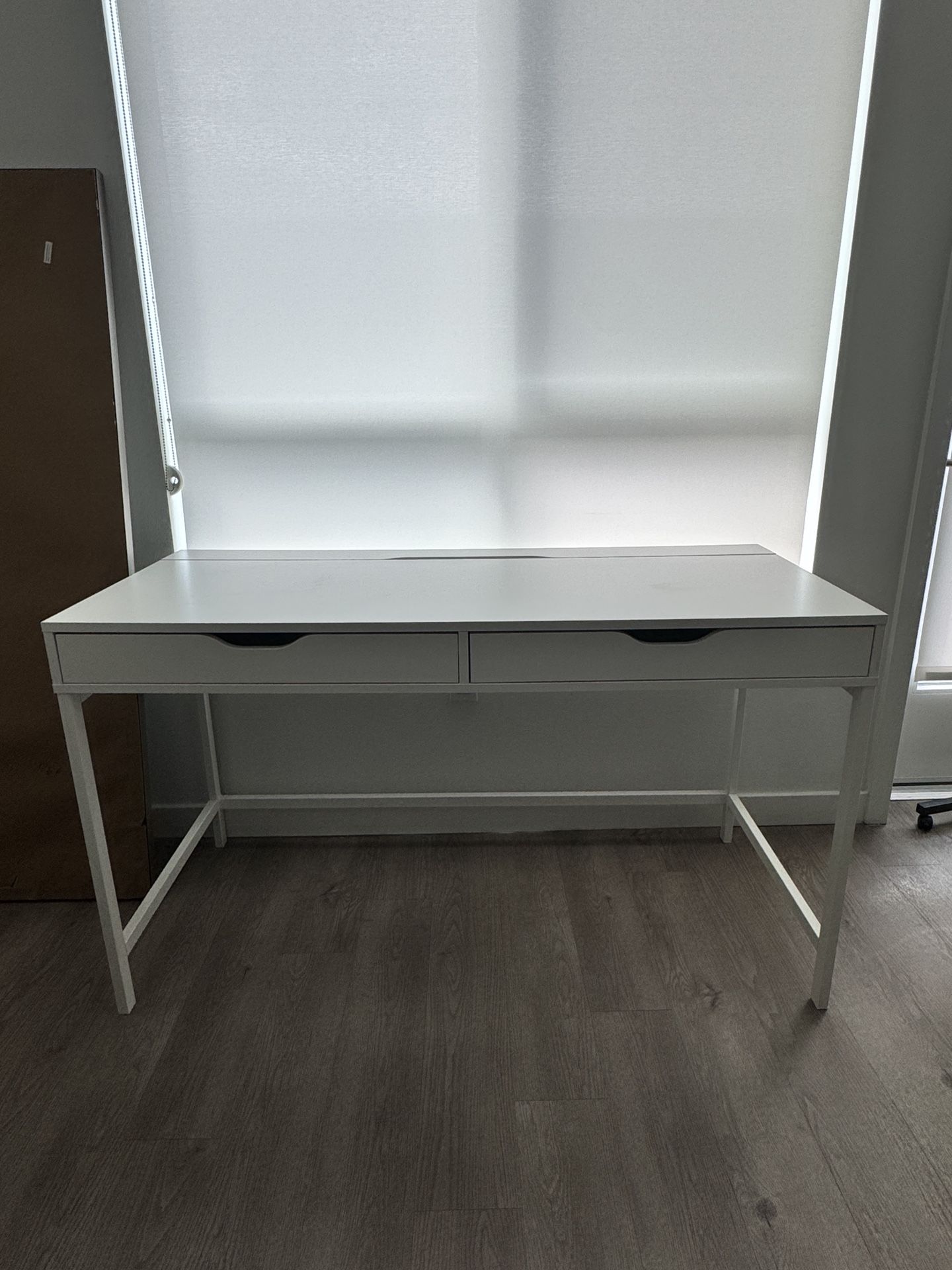 White desk