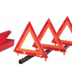 Truck / Trailer Triangle Emergency Warning Kit - 3 Piece