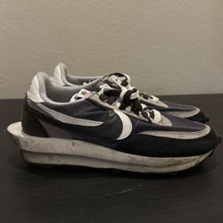 2019 sacai x Nike LDWaffle 'Black' Size 7.5
