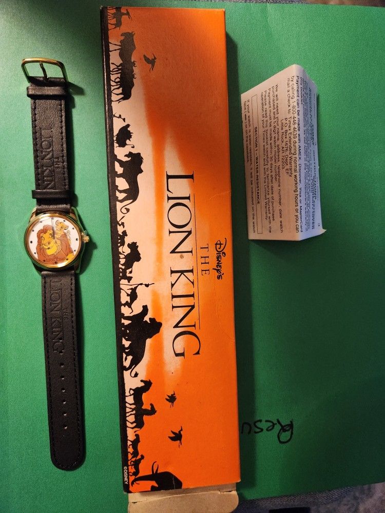 Lion King Watch