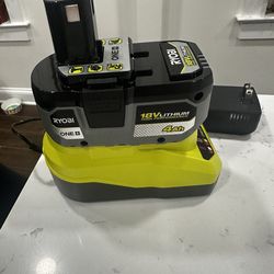 Ryobi  18V Starter Kit High Performance 4.0Ah & Charger