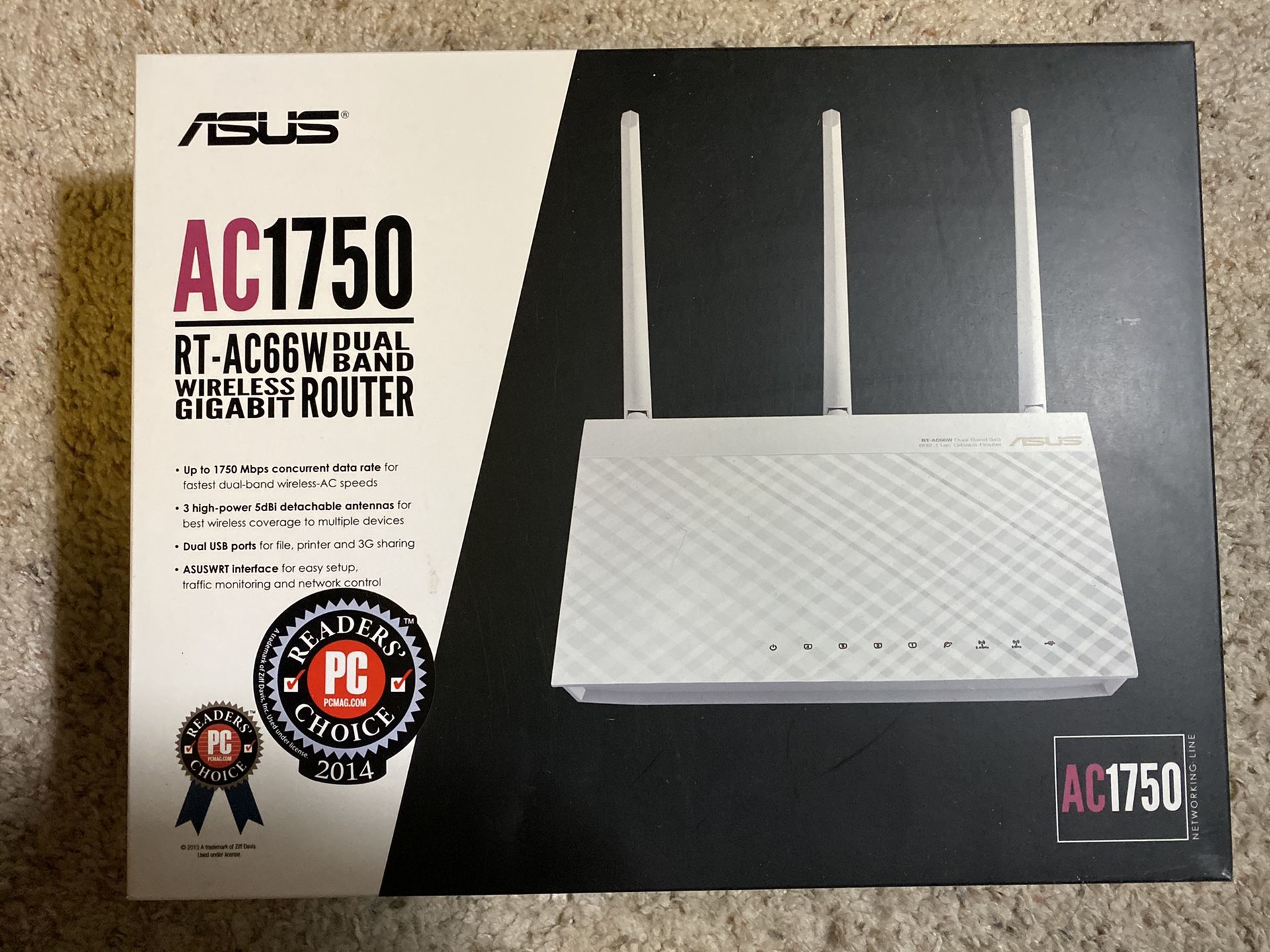ASUS RT-AC66W Wi-Fi router