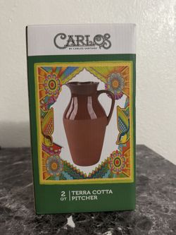 Terra Cotta Pitcher 