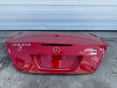 05-11 MERCEDES SLK350 SLK280 SLK300 REAR TRUNK LID RED OEM