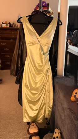 light green maxi dress