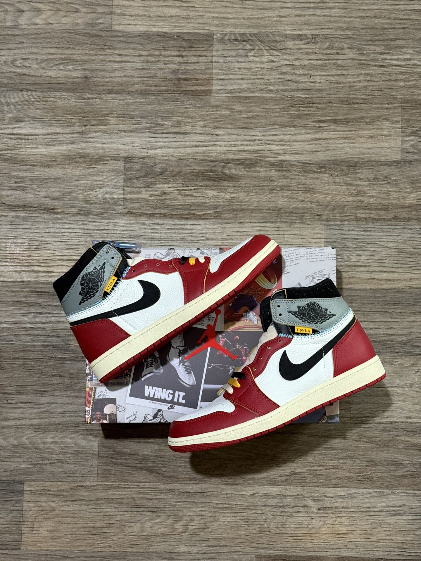 Brand New! Air Jordan 1 Union LA Chicago Shadow