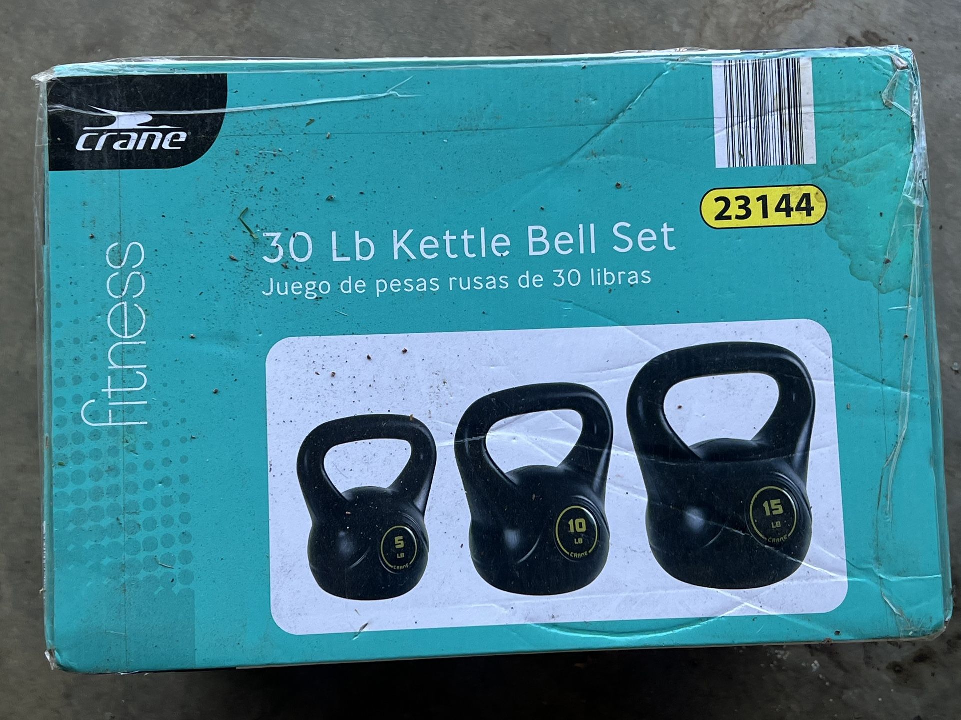 Kettlebell Set Brand New In Box Set Of 3
