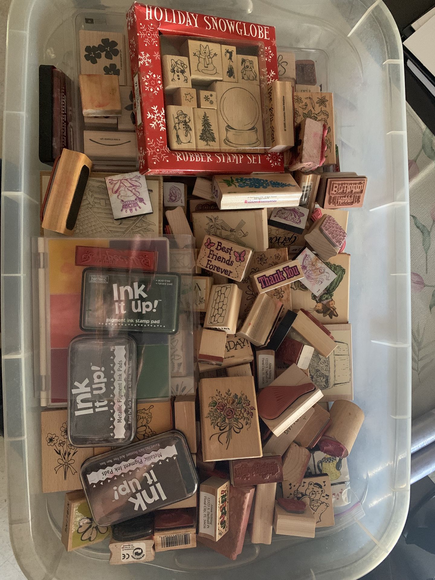 Stamps And Ink Pads