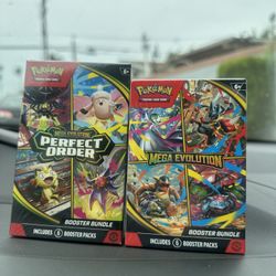 Perfect Order And Mega Evolutions Booster Bundle Pokémon