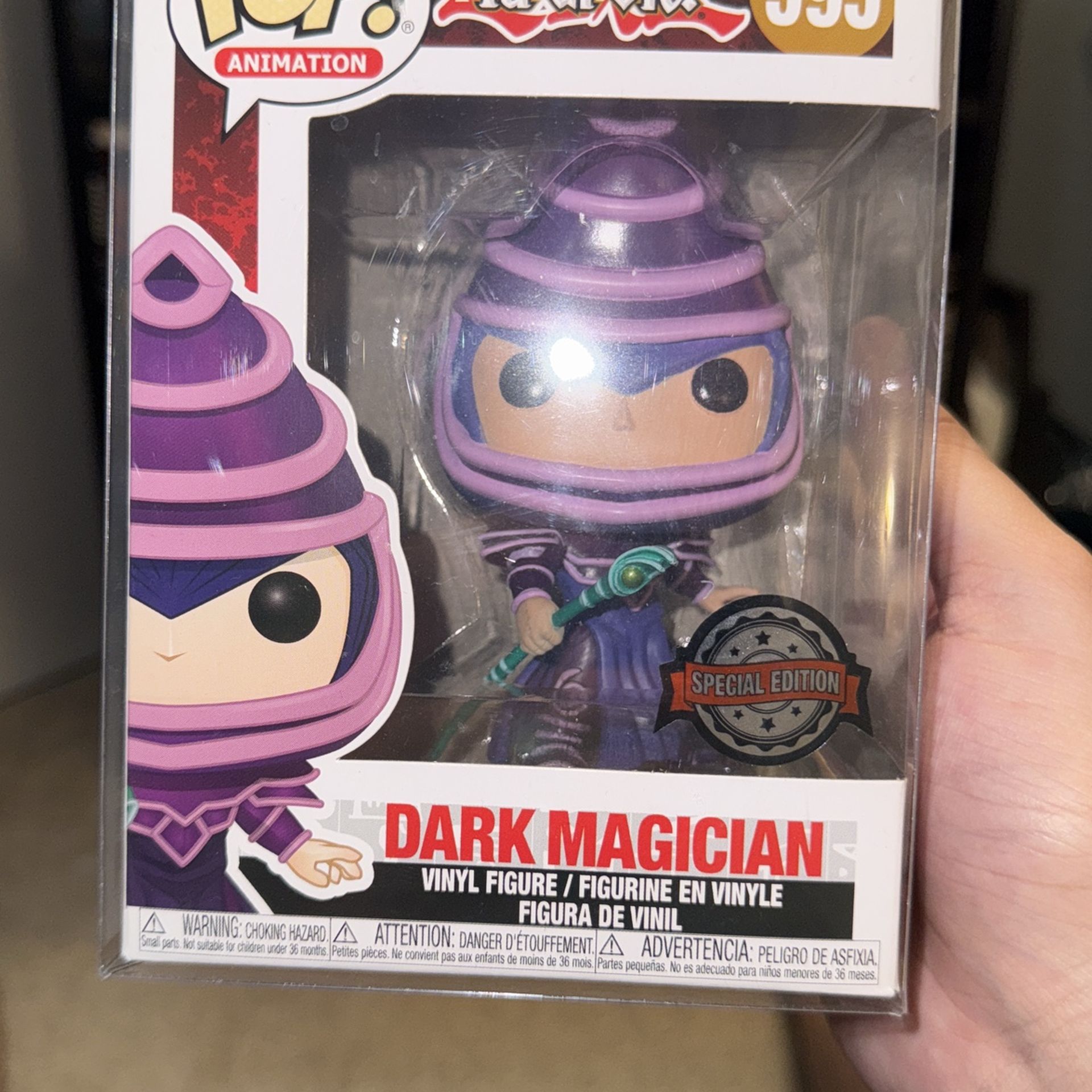 Funko Pop! Yu-Gi-Oh Dark Magician #595 Hot Topic Special Edition