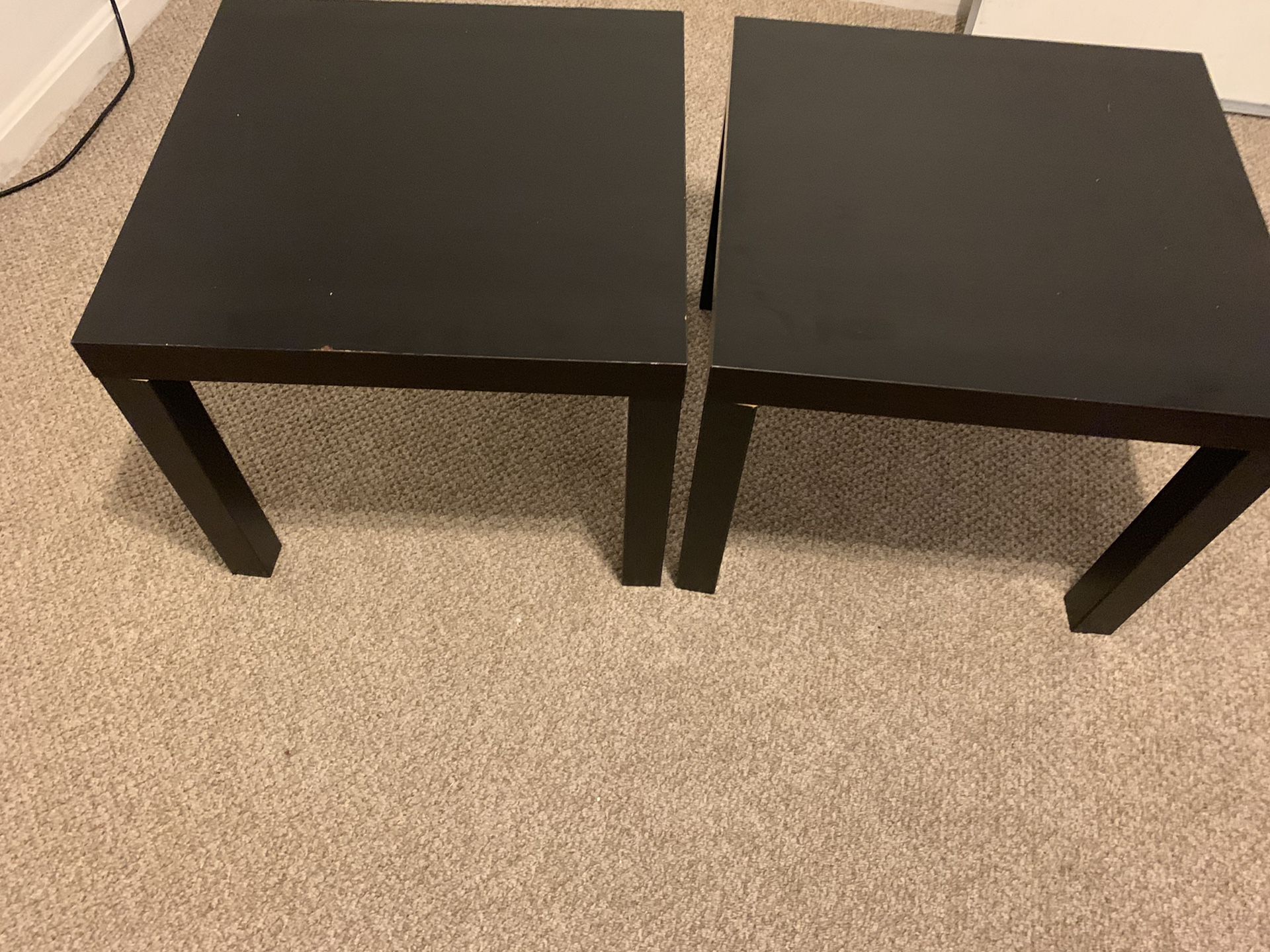 IKEA LACK side tables