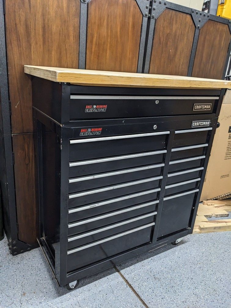 Craftsman Tool Box + Tools