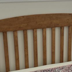 Solid Wood Queen Headboard