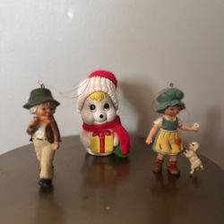 Vintage Christmas ornaments 