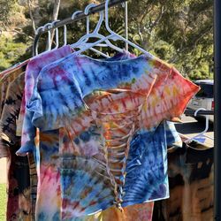 Handmade Tie dye cotton t-shirt