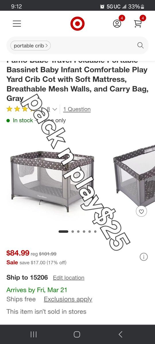 New Pack N Play
