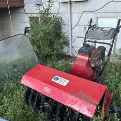 Toro Sweeper And Snow Remover