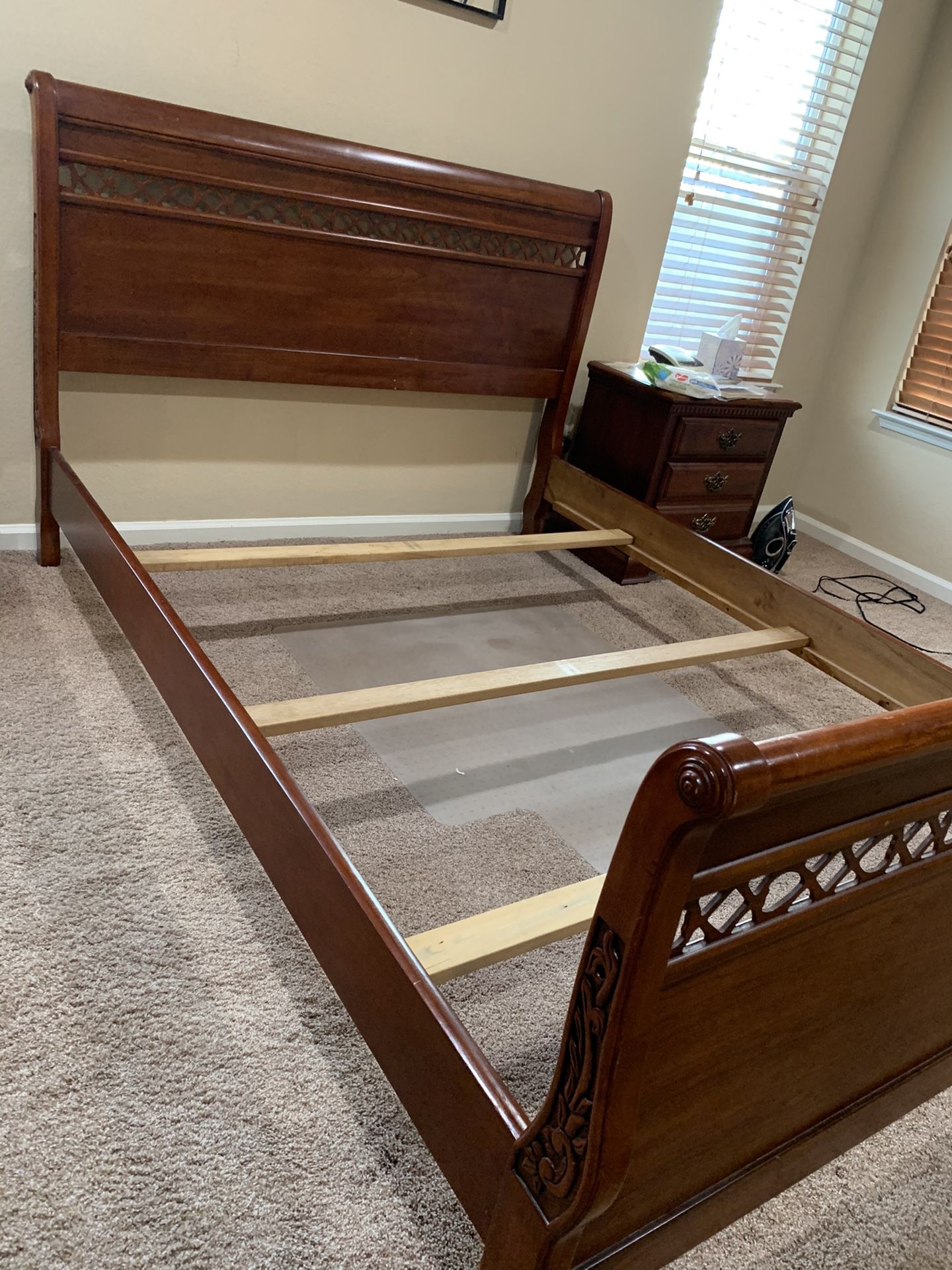 Queen bed frame