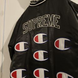 Supreme X Champion Varsity Jacket Size L