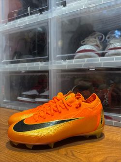 Nike Zoom Mercurial Vapor 16 Elite FG Déjà Vu GS IO1556-800 Soccer Cleat Sz 1Y N