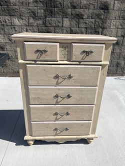 Lea 5 drawer highboy chest