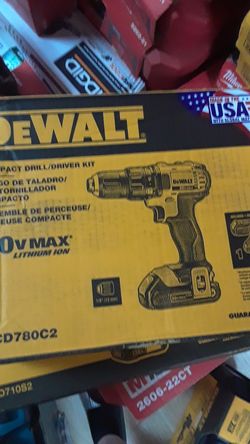 Dewalt compact drill driver kit. 20v