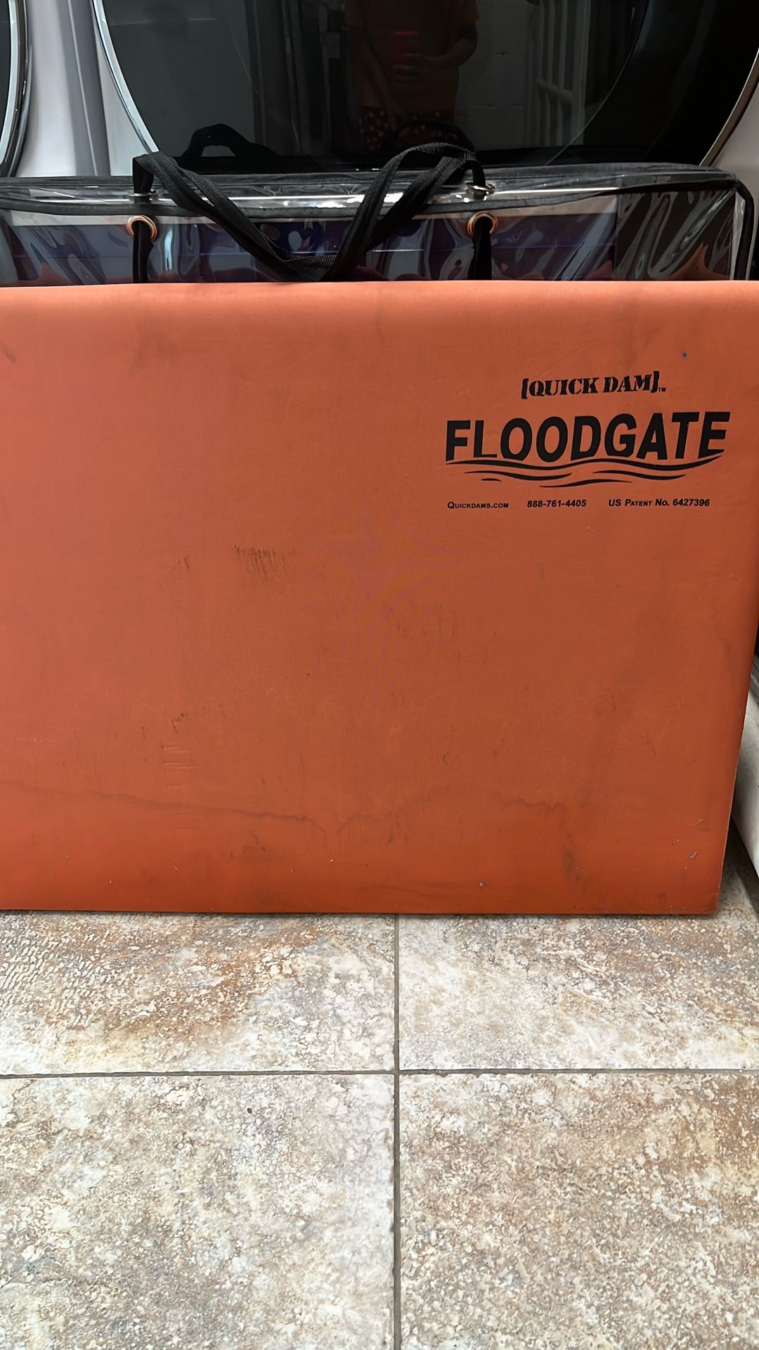 Quick Dam FloodGate, Doorway, Quick Dam Flood Gate seals off entryways from flood wate