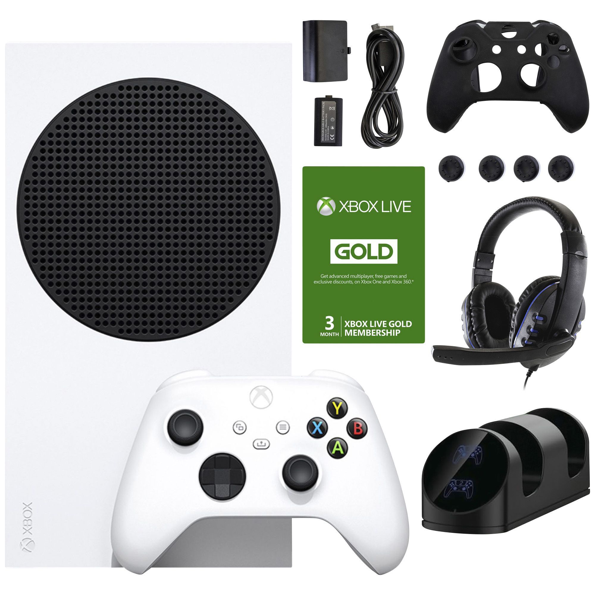 XBOXw/ Accessories + 3 Months XBOX Live (New/Sealed)