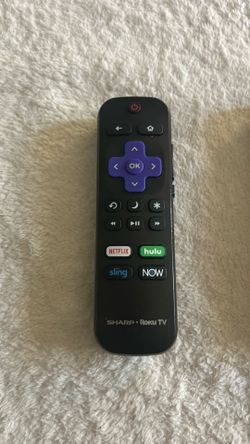 Sharp Roku tv remote control