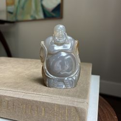 Small Agate Buddha ( H3 1/2” ) firm on price