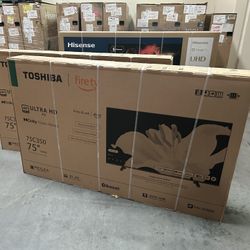 TOSHIBA 75 INCH SMART TV 4K 