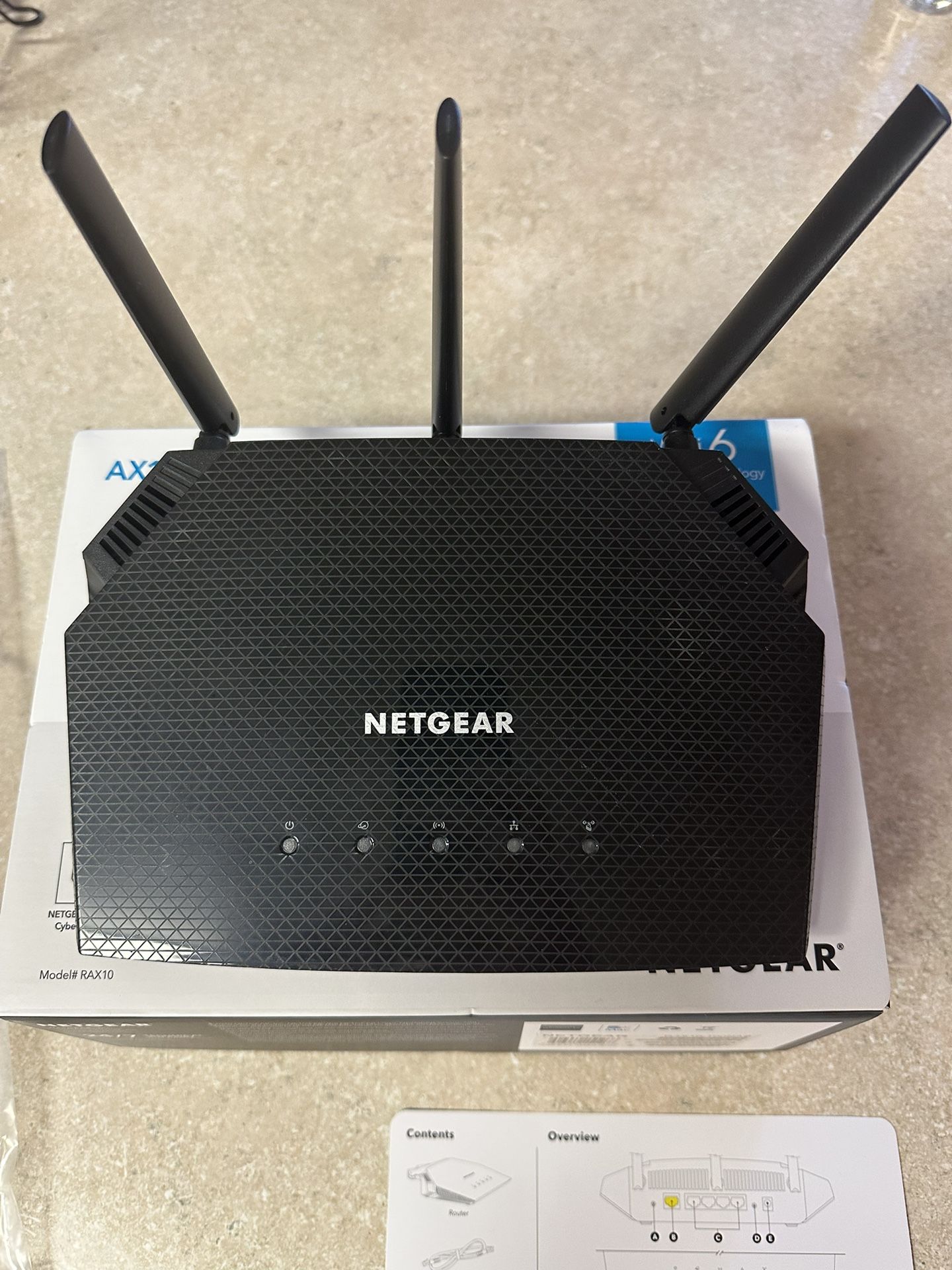 Netgear Nighthawk AX1800 WiFi 6 Router