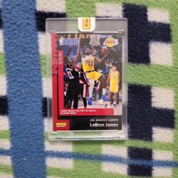 LeBron James Playoff Debut