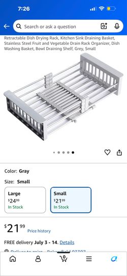 Expandable drainer