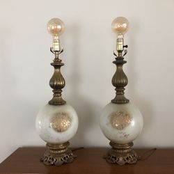 Vintage Brass Lamps