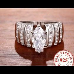 Ladieswedding Band S925