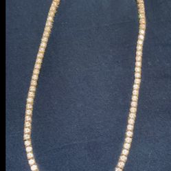 Price Drop! Tennis Chain 18k Gold Plated